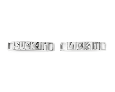 Shoe Lace Tag Bundle Suck it - Lick it
