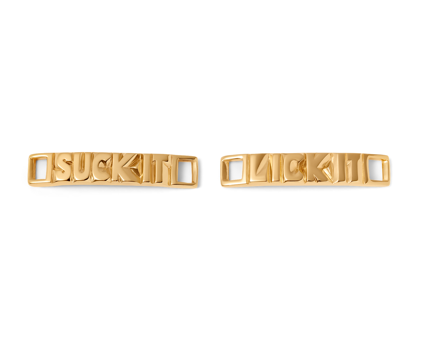 Shoe Lace Tag Bundle Suck it - Lick it