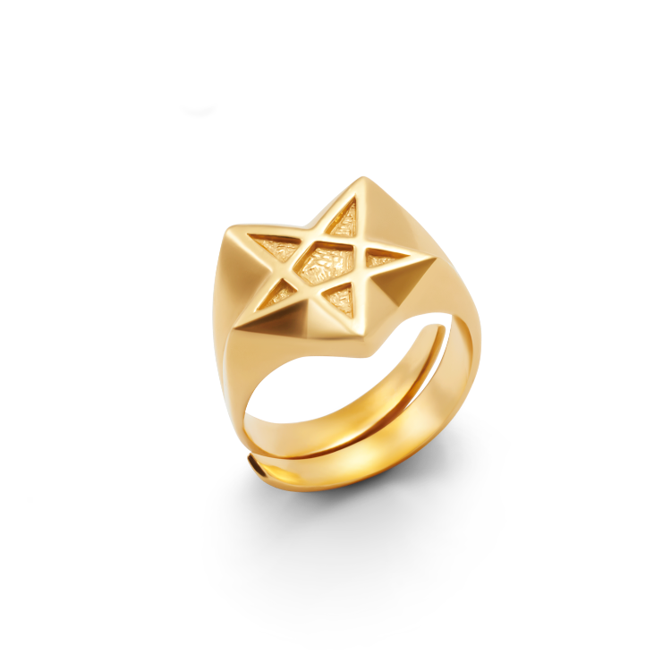 pentagram ring