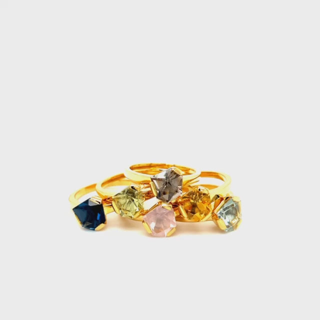 Woman Ring mit Prasiolith